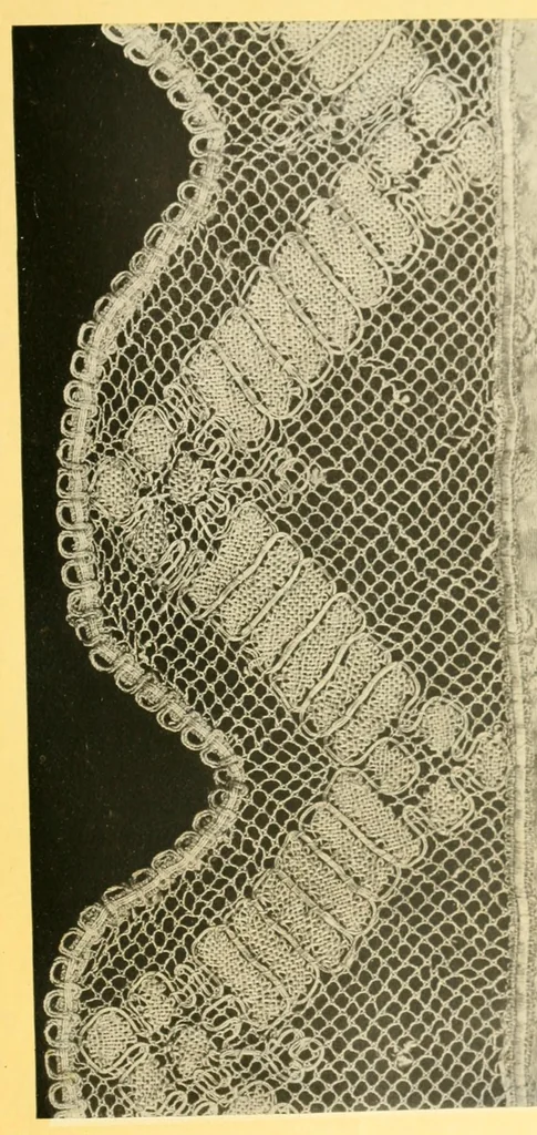 An illustration from The lace book, 1904, leaf 133