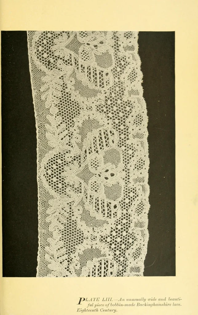 An illustration from The lace book, 1904, leaf 297
