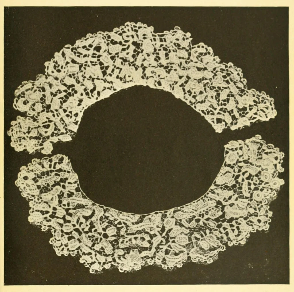An illustration from The lace book, 1904, leaf 315