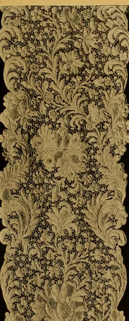 An illustration from The lace book, 1904, leaf 140