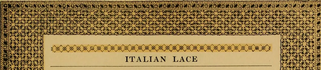 An illustration from The lace book, 1904, leaf 154