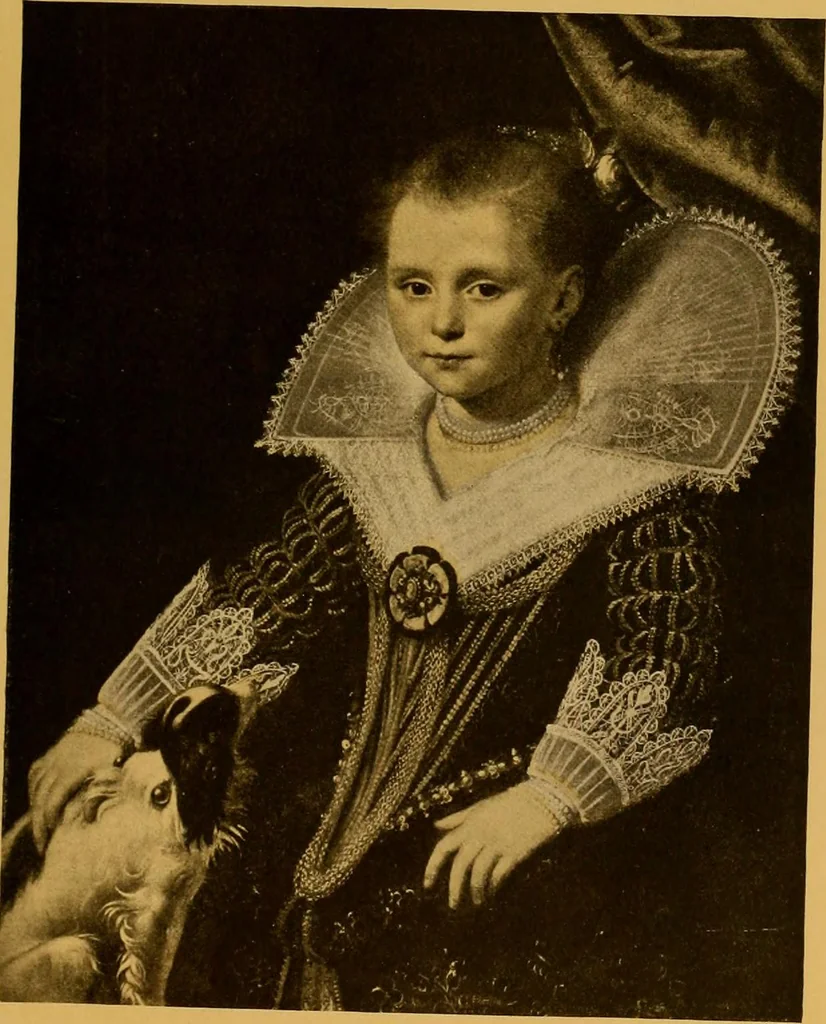 An illustration from The lace book, 1904, leaf 162