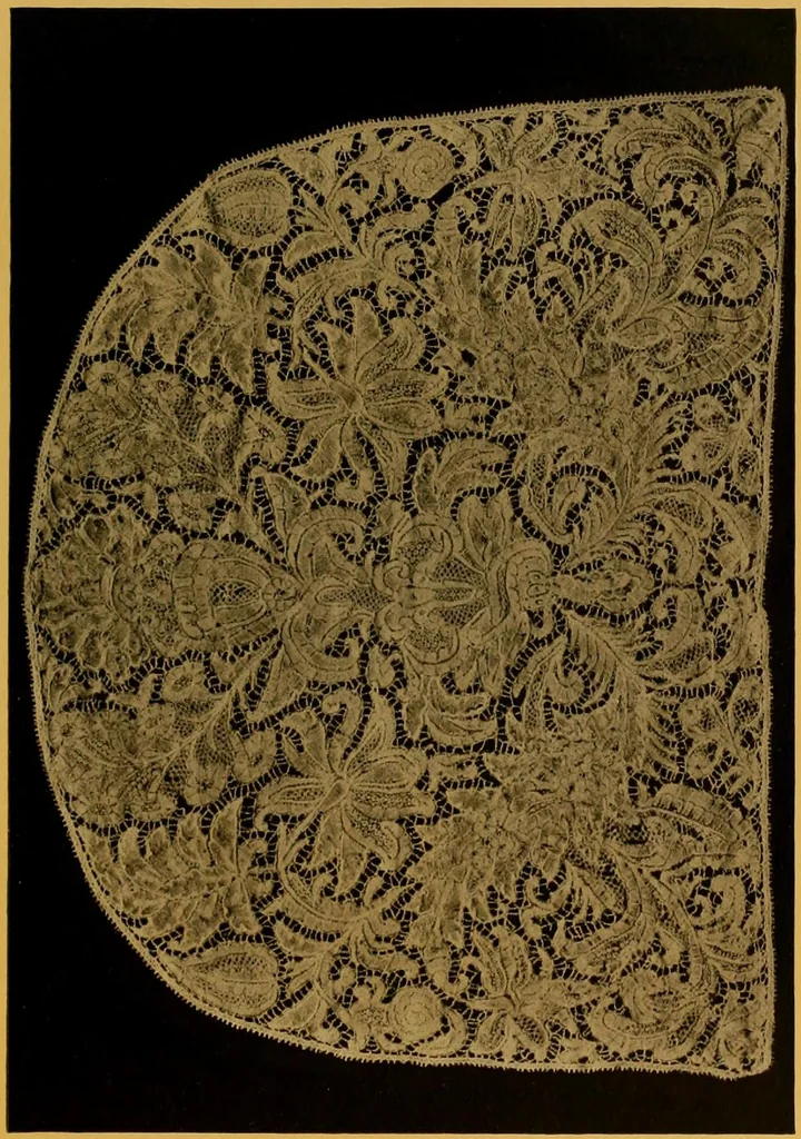 An illustration from The lace book, 1904, leaf 176