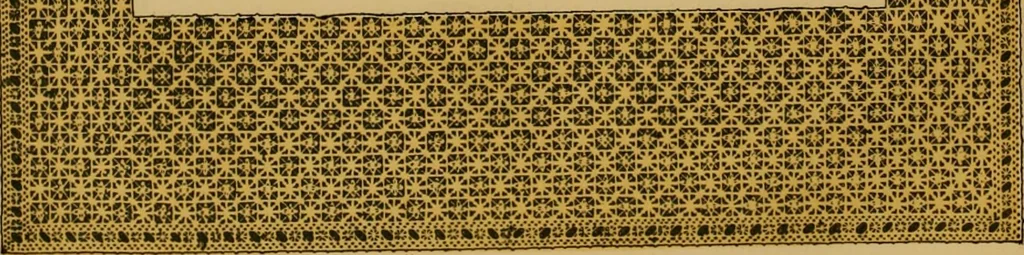 An illustration from The lace book, 1904, leaf 211