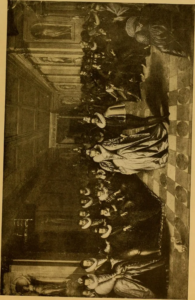 An illustration from The lace book, 1904, leaf 212