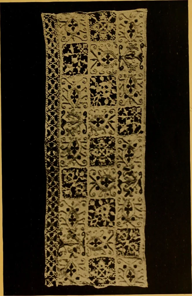 An illustration from The lace book, 1904, leaf 30