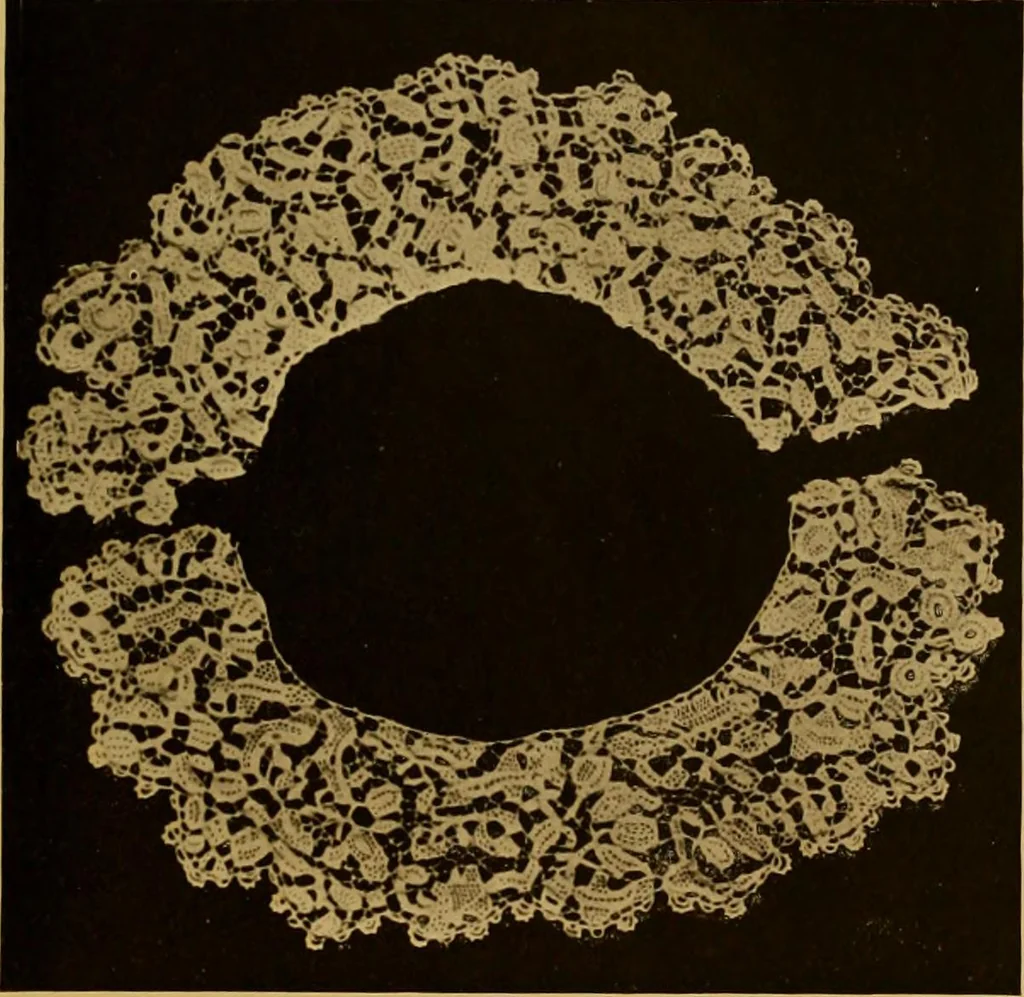 An illustration from The lace book, 1904, leaf 314