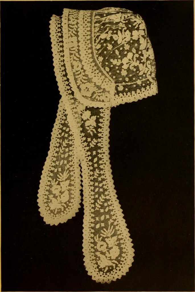 An illustration from The lace book, 1904, leaf 320