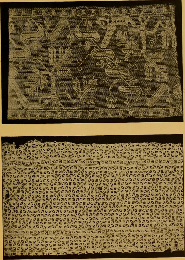 An illustration from The lace book, 1904, leaf 38