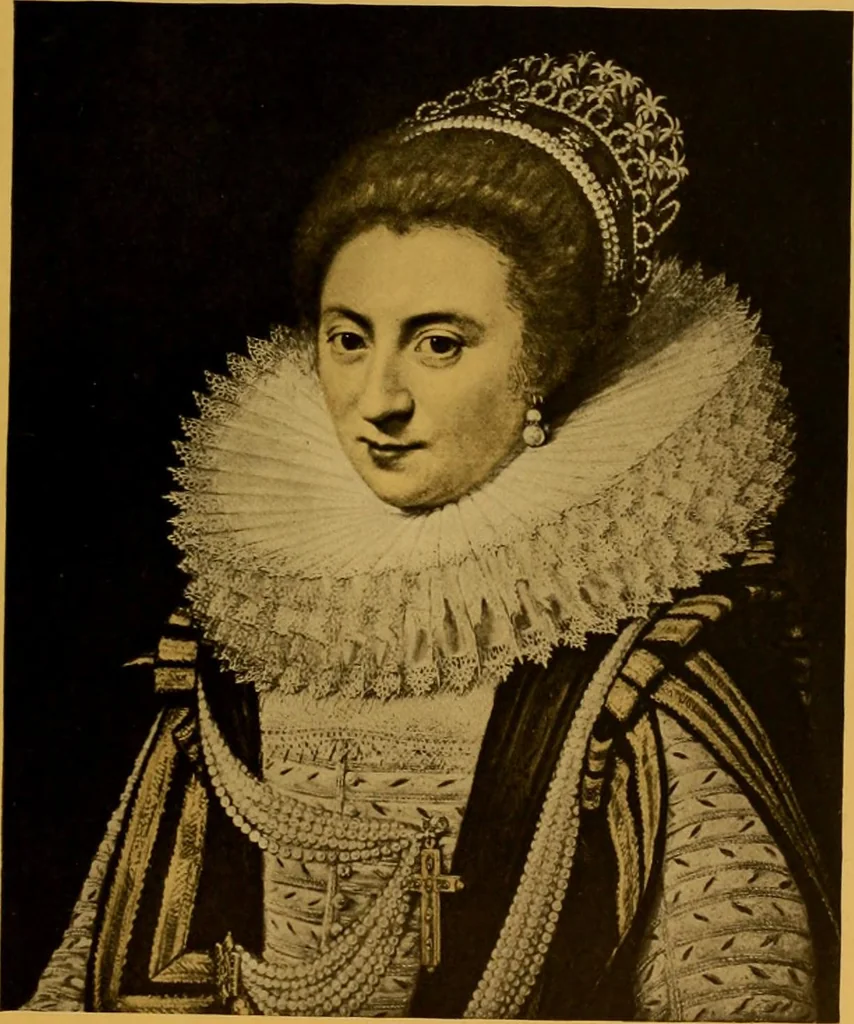 An illustration from The lace book, 1904, leaf 60