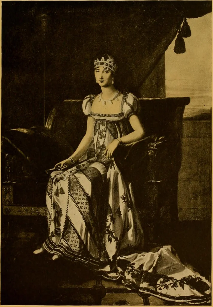 An illustration from The lace book, 1904, leaf 72