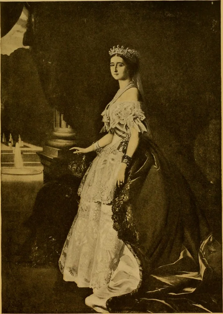 An illustration from The lace book, 1904, leaf 76