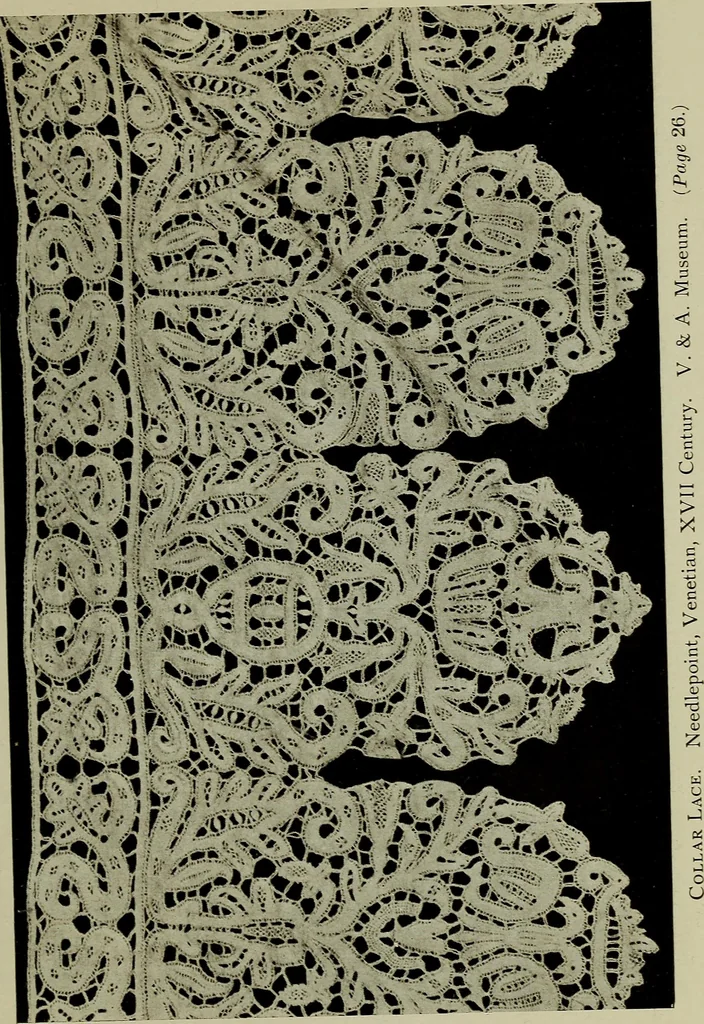 An illustration from The lace & embroidery collector; a guide to collectors of old lace and embroidery, 1922, leaf 248