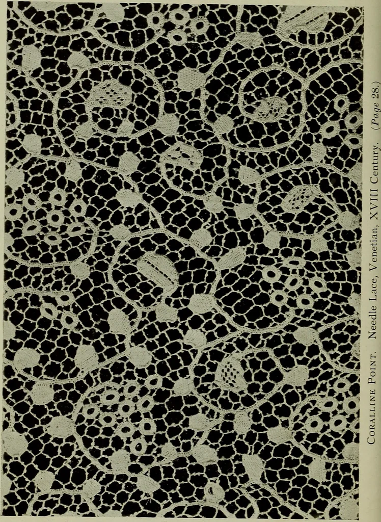 An illustration from The lace & embroidery collector; a guide to collectors of old lace and embroidery, 1922, leaf 251