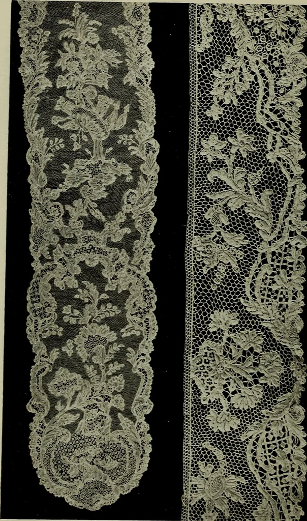 An illustration from The lace & embroidery collector; a guide to collectors of old lace and embroidery, 1922, leaf 255