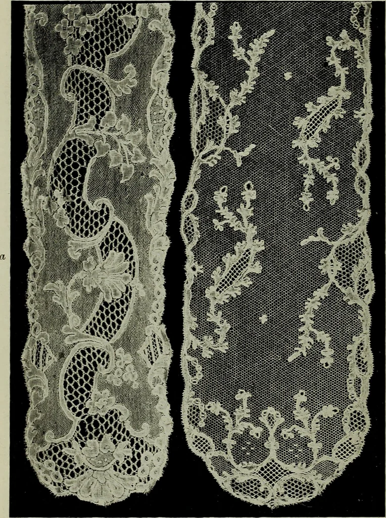 An illustration from The lace & embroidery collector; a guide to collectors of old lace and embroidery, 1922, leaf 257