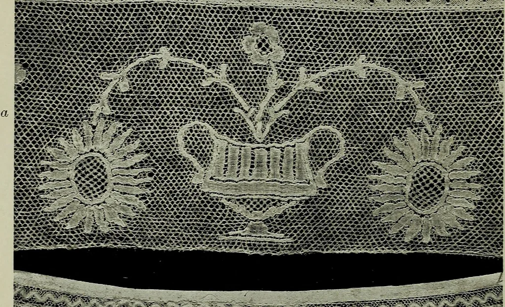 An illustration from The lace & embroidery collector; a guide to collectors of old lace and embroidery, 1922, leaf 261