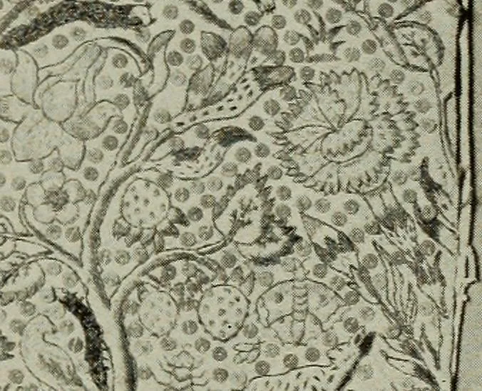 An illustration from The lace & embroidery collector; a guide to collectors of old lace and embroidery, 1922, leaf 272