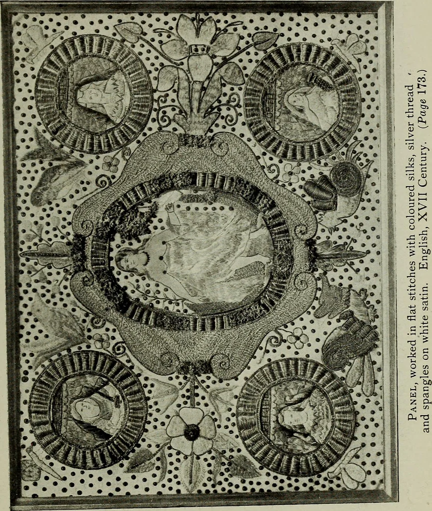 An illustration from The lace & embroidery collector; a guide to collectors of old lace and embroidery, 1922, leaf 278