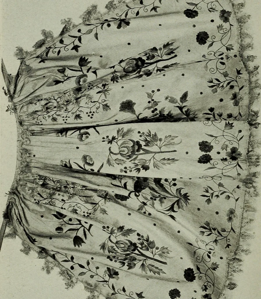 An illustration from The lace & embroidery collector; a guide to collectors of old lace and embroidery, 1922, leaf 285