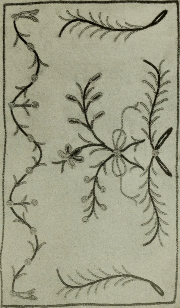 An illustration from The lace & embroidery collector; a guide to collectors of old lace and embroidery, 1922, leaf 286