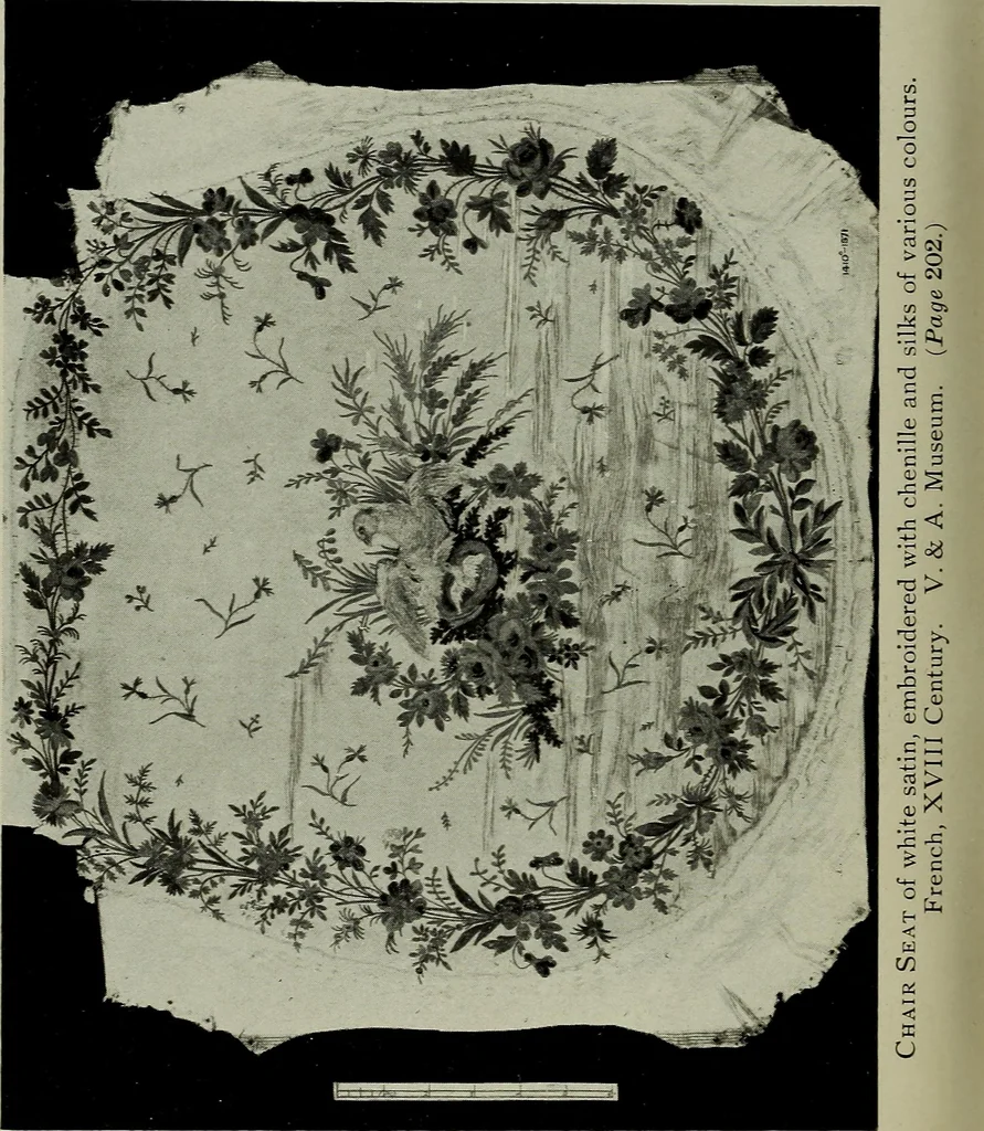 An illustration from The lace & embroidery collector; a guide to collectors of old lace and embroidery, 1922, leaf 287