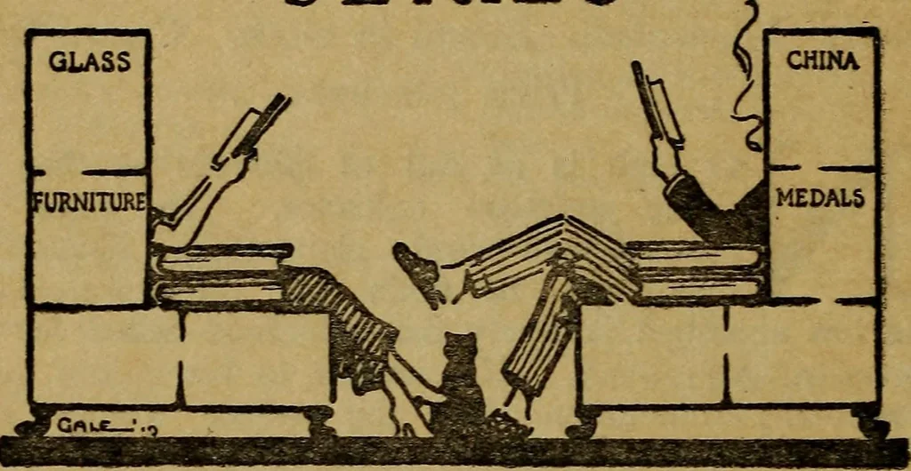 An illustration from The lace & embroidery collector; a guide to collectors of old lace and embroidery, 1922, leaf 307