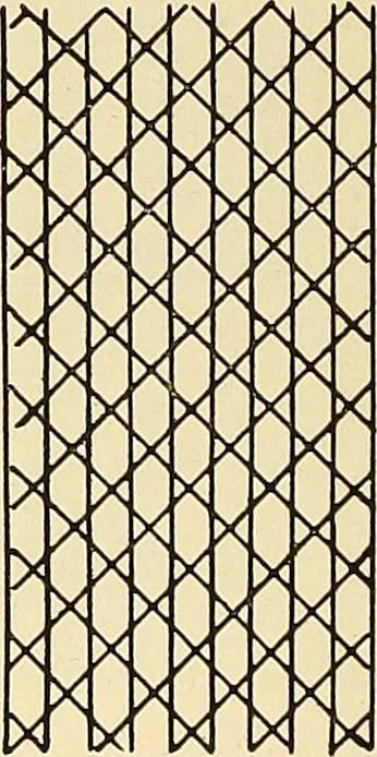 An illustration from A lace guide for makers and collectors; with bibliography and five-language nomenculture, profusely illus. with halftone plates and key designs, 1920, leaf 101