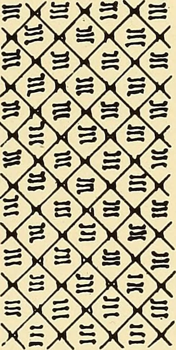 An illustration from A lace guide for makers and collectors; with bibliography and five-language nomenculture, profusely illus. with halftone plates and key designs, 1920, leaf 190