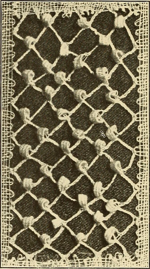 An illustration from A lace guide for makers and collectors; with bibliography and five-language nomenculture, profusely illus. with halftone plates and key designs, 1920, leaf 237
