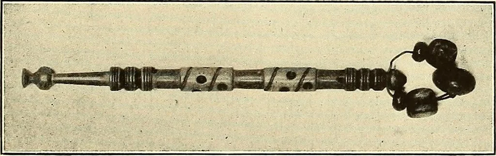 An illustration from A lace guide for makers and collectors; with bibliography and five-language nomenculture, profusely illus. with halftone plates and key designs, 1920, leaf 24
