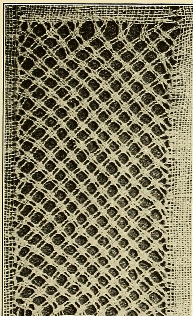 An illustration from A lace guide for makers and collectors; with bibliography and five-language nomenculture, profusely illus. with halftone plates and key designs, 1920, leaf 96