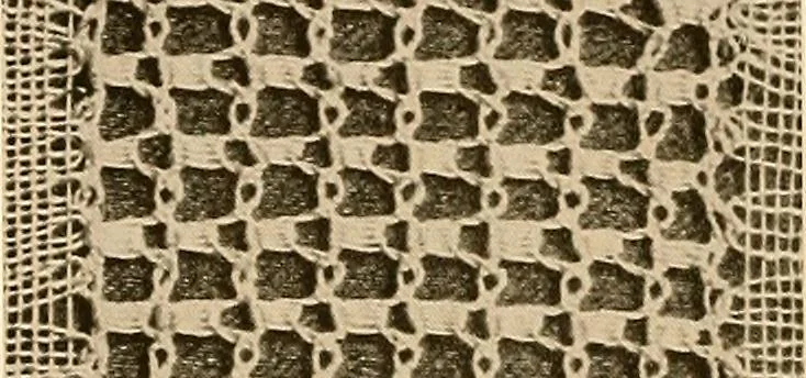 An illustration from A lace guide for makers and collectors; with a bibliography and five-language nomenclature, profusely illus. with halftone plates and key designs, 1920, leaf 125