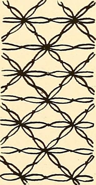 An illustration from A lace guide for makers and collectors; with a bibliography and five-language nomenclature, profusely illus. with halftone plates and key designs, 1920, leaf 176
