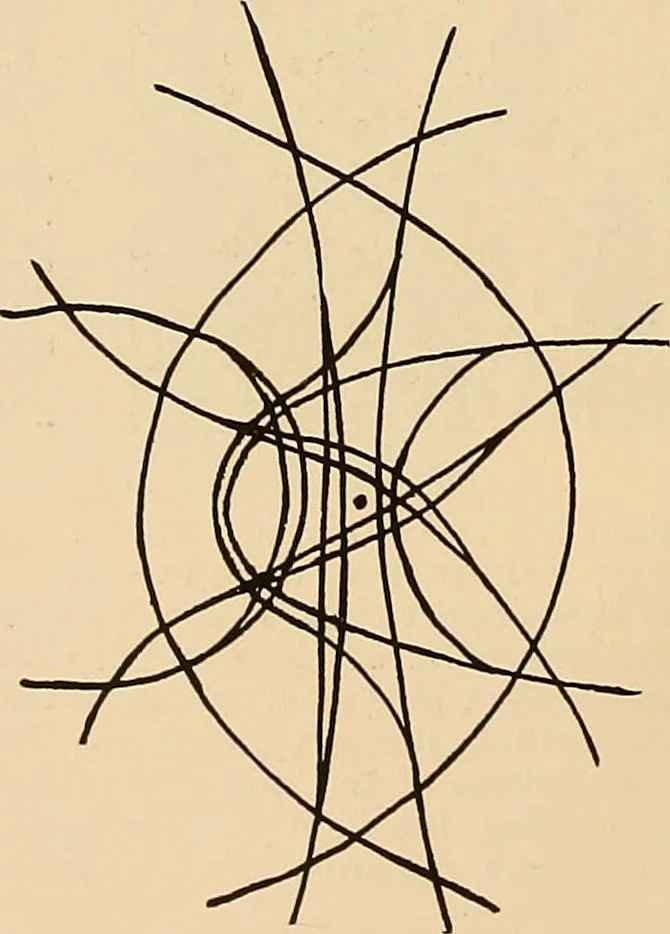 An illustration from A lace guide for makers and collectors; with a bibliography and five-language nomenclature, profusely illus. with halftone plates and key designs, 1920, leaf 205