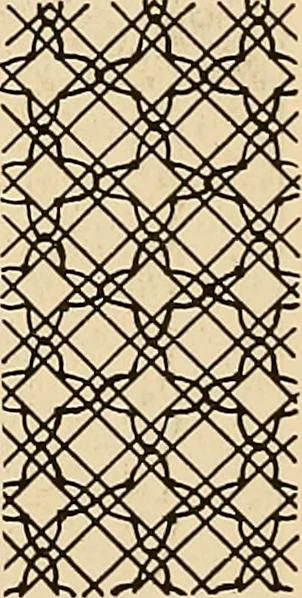 An illustration from A lace guide for makers and collectors; with a bibliography and five-language nomenclature, profusely illus. with halftone plates and key designs, 1920, leaf 233
