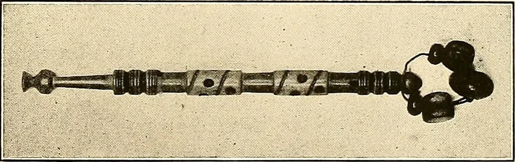 An illustration from A lace guide for makers and collectors; with a bibliography and five-language nomenclature, profusely illus. with halftone plates and key designs, 1920, leaf 24