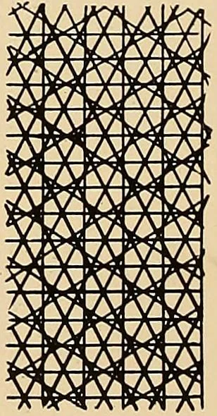 An illustration from A lace guide for makers and collectors; with a bibliography and five-language nomenclature, profusely illus. with halftone plates and key designs, 1920, leaf 77