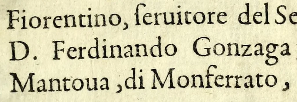 An illustration from La centavra : svggetto diviso in commedia, pastorale, e tragedia, 1622, leaf 9