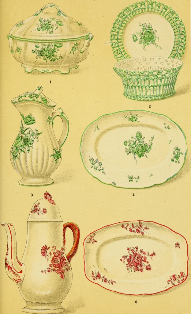 An illustration from La céramique au pays de Liège : étude rétrospective, 1906, leaf 184