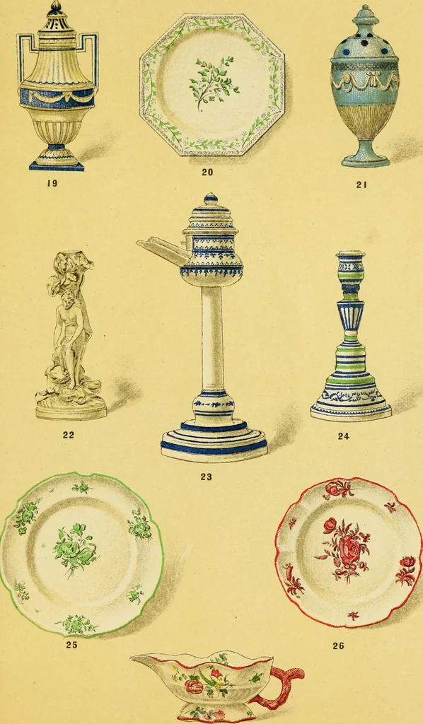 An illustration from La céramique au pays de Liège : étude rétrospective, 1906, leaf 190