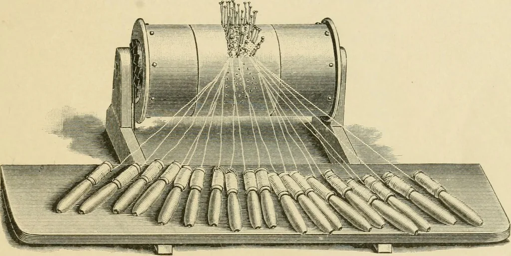 An illustration from Lace work, 1896, leaf 14