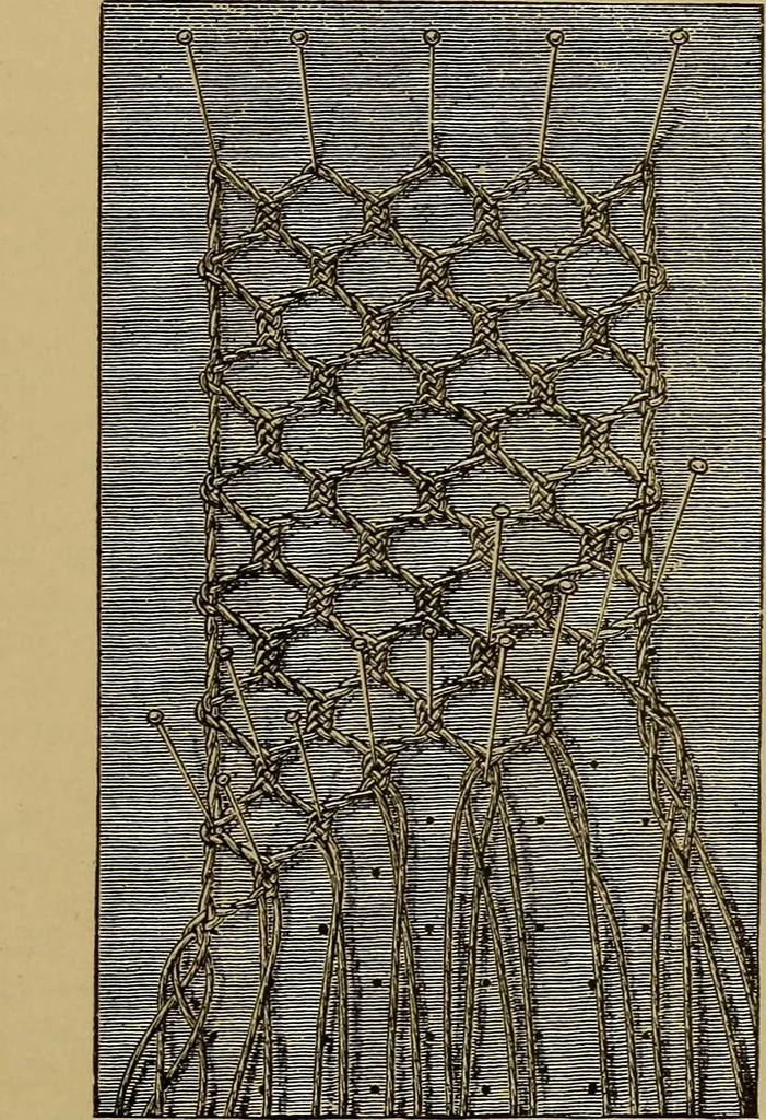An illustration from Lace work : a handbook, illustrated, 1896, leaf 18