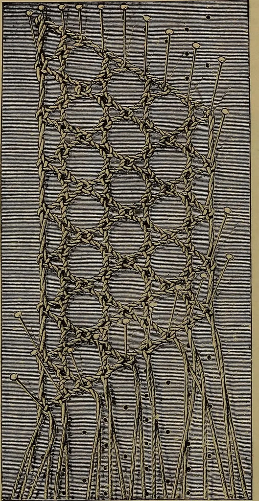 An illustration from Lace work : a handbook, illustrated, 1896, leaf 21