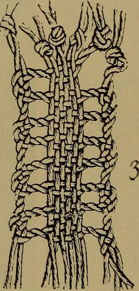 An illustration from Lace work : a handbook, illustrated, 1896, leaf 23