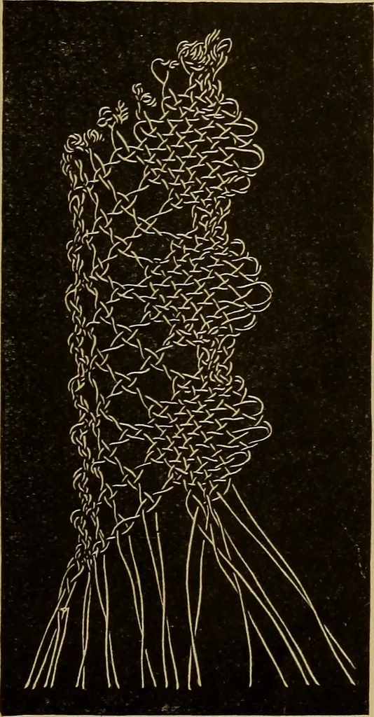 An illustration from Lace work : a handbook, illustrated, 1896, leaf 26