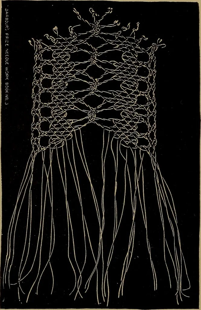 An illustration from Lace work : a handbook, illustrated, 1896, leaf 27
