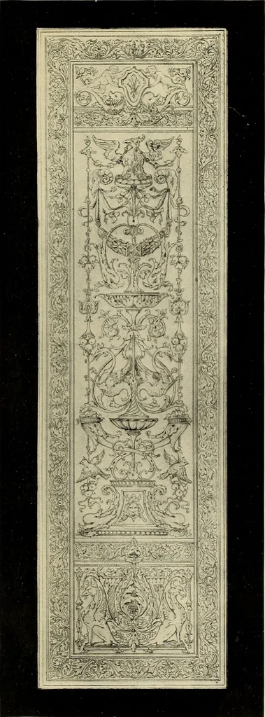 An illustration from Lace work in the field of decoration, 1900, leaf 12