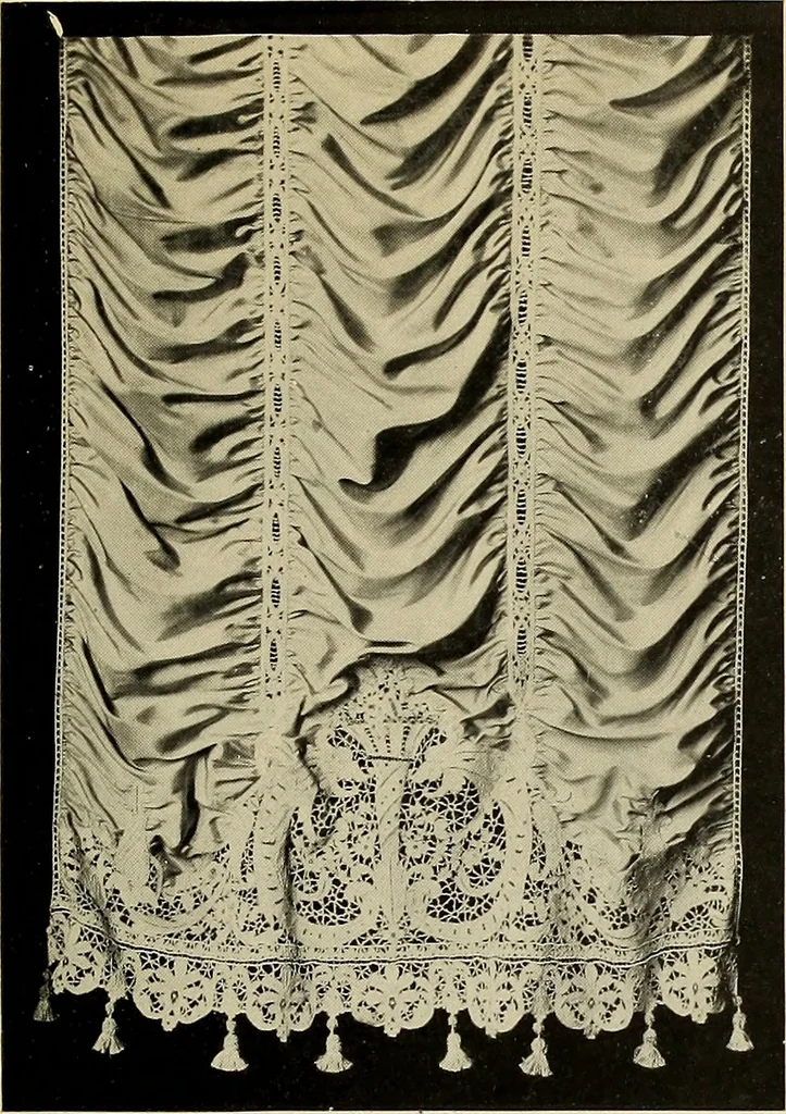 An illustration from Lace work in the field of decoration, 1900, leaf 14