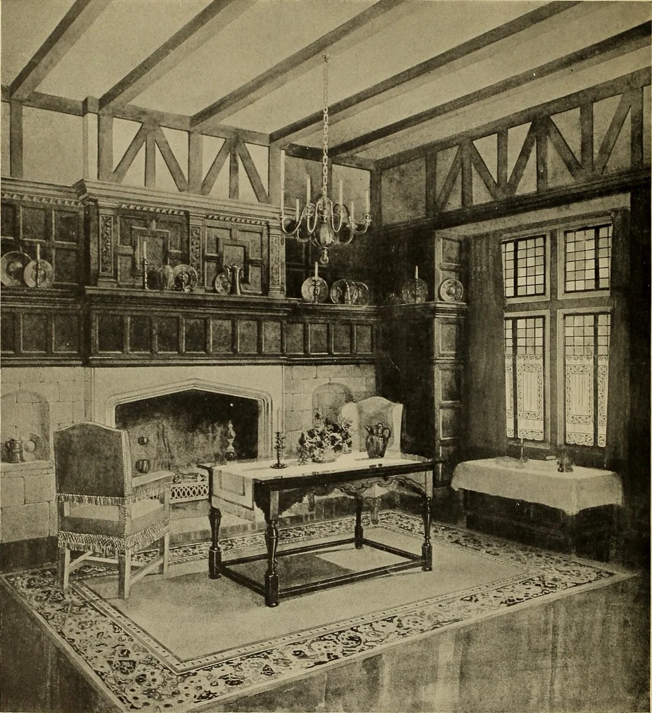 An illustration from Lace work in the field of decoration, 1900, leaf 5